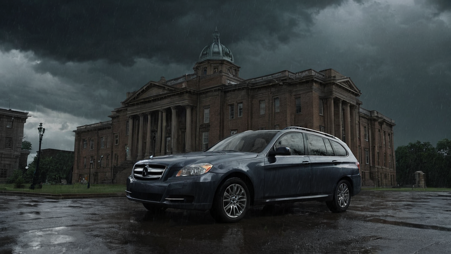 Tornado Warning Driving Shelter Decision Plan